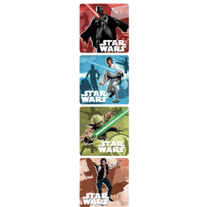 SandyLion Star Wars Saga 250-Count 2.5" Sticker Roll for $6 SandyLion Star Wars Saga 250-Count 2.5" Sticker Roll for $6