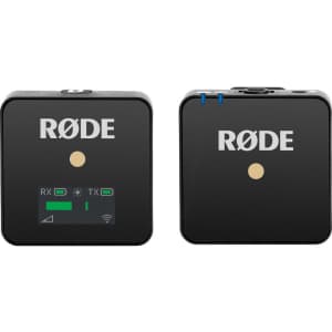Rode Wireless GO Compact Digital Wireless Microphone System for $160 Rode Wireless GO Compact Digital Wireless Microphone System for $160
