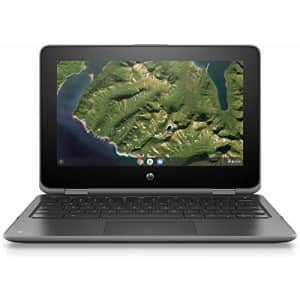 HP Chromebook X360 11 G2 EE 11.6" Touchscreen 2 in 1 Chromebook - 1366 X 768 - Celeron N4000-4 GB for $160
