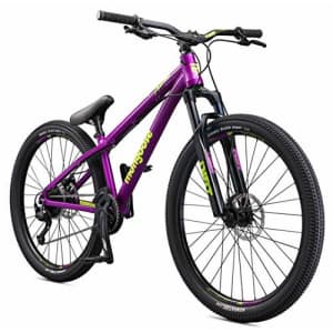 Mongoose Fireball Dirt Jump Mountain Bike, 26-Inch Wheels, Mechanical Disc Brakes, Purple for $1,500 Mongoose Fireball Dirt Jump Mountain Bike, 26-Inch Wheels, Mechanical Disc Brakes, Purple for $1,500