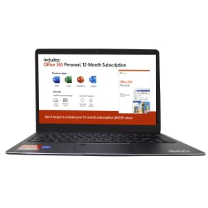 Evoo Celeron 1.1GHz 14" 1080p Laptop w/ 1-Year Office 365 for $179 Evoo Celeron 1.1GHz 14" 1080p Laptop w/ 1-Year Office 365 for $179