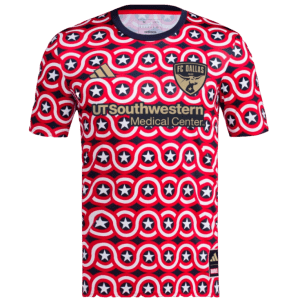 adidas Men's FC Dallas Marvel MLS Pre-Match Jersey for $21 adidas Men's FC Dallas Marvel MLS Pre-Match Jersey for $21