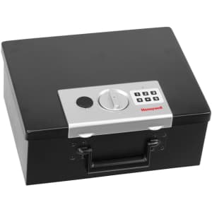 Honeywell 0.3-Cu. Ft. Fire-Resistant Digital Security Safe Box for $43 Honeywell 0.3-Cu. Ft. Fire-Resistant Digital Security Safe Box for $43