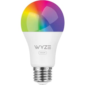 Wyze A19 Color-Changing Smart Bulb for $14