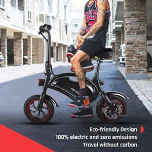 ANCHEER Folding Electric Bicycle E-Bike Scooter 350W Powerful Motor Waterproof Ebike with 15 Mile for $260