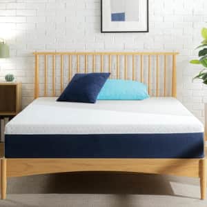 ZINUS 10 Inch Cooling Comfort Hybrid Mattress [New Version], King, Fiberglass Free, Medium Firm for $396
