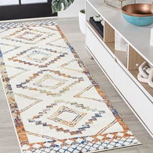 JONATHAN Y MOH200E-28 Amir Moroccan Beni Souk Indoor Runner Rug, Bohemian, Scandinavian, for $47 JONATHAN Y MOH200E-28 Amir Moroccan Beni Souk Indoor Runner Rug, Bohemian, Scandinavian, for $47