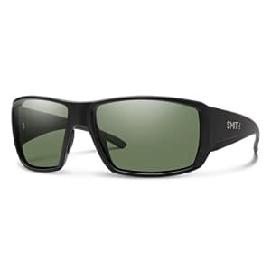 Smith Guide's Choice Sport & Performance Sunglasses - Matte Black | Chromapop Polarized Gray Green for $215
