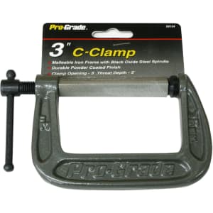 Pro-Grade Tools 3" C-Clamp for $22