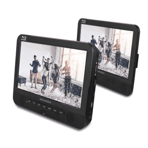 Sylvania 10.1" Dual Screen Portable Blu-ray/DVD Player for $90