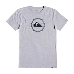 Quiksilver Men's Thin Lines Tee Shirt, Athletic Heather, M for $14