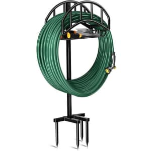 Freestanding Garden Hose Holder for $32