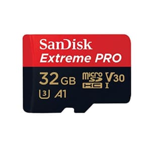 SanDisk 32GB Micro SDHC Extreme Pro Memory Card Works with DJI Osmo Action Camera for $12