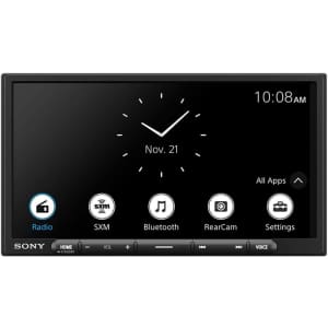 Sony 7" Multimedia Receiver with Wireless Apple CarPlay/Android Auto for $548