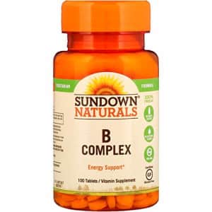Sundown Naturals B-Complex Tabs, 100 Count for $20