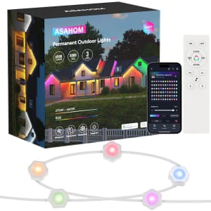 Asahom 100-Foot Permanent Outdoor Lights Pro for $170