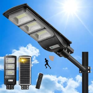 Lovus 700W Solar LED Street Light for $80