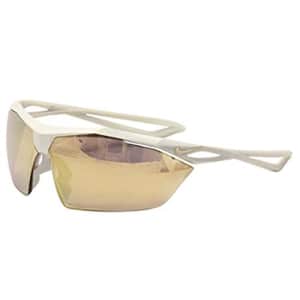 Nike Vaporwing Elite R Sunglasses (Matte White/Speed Tint UML Gold Mirror) for $50