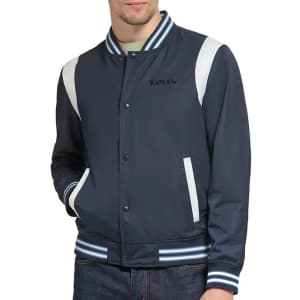 Levi's Men's Varsity Bomber Lightweight Jacket for $39