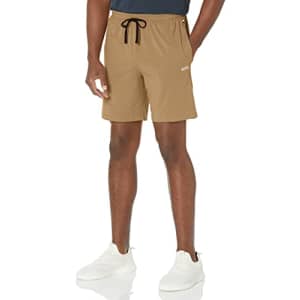BOSS Men's Mix&Match Cotton Stretch Lounge Shorts, Medium Tan, XL for $35