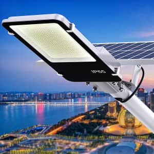 A-Zone 1,000W Solar Street Light for $180 A-Zone 1,000W Solar Street Light for $180