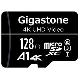 Gigastone 128GB Micro SD Card, 4K UHD Video, Surveillance Security Cam Action Camera Drone for $19 Gigastone 128GB Micro SD Card, 4K UHD Video, Surveillance Security Cam Action Camera Drone for $19