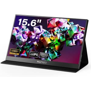 Hongo 15.6" 1080p HDR IPS LED Portable Monitor for $130