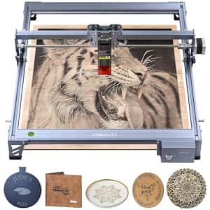 Creality 72W Laser Engraver, 7.5W Output Power Laser Cutter, DIY Higher Accuracy Laser Engraving for $259