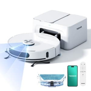 Tesvor S8 Max 8,000Pa Robot Vacuum and Mop for $153