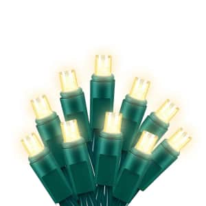 Wominoy 25-Foot 50-LED Warm White String Lights for $10 Wominoy 25-Foot 50-LED Warm White String Lights for $10