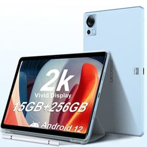 DOOGEE T20 Tablet (2023), 10.4" 2K Vivid Display, 256GB+15GB Android Tablet, Hi-Res Quad Speakers, for $221