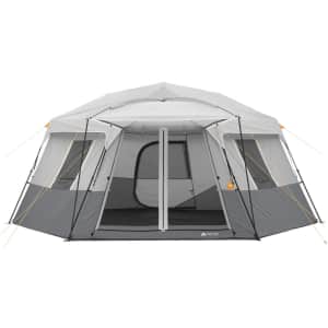 Ozark Trail 17x15-Foot 11-Person Instant Hexagon Cabin Tent for $110 Ozark Trail 17x15-Foot 11-Person Instant Hexagon Cabin Tent for $110