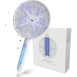 Mosqzap 2-in-1 Electric Bug Zap Racket 2-Pack + Lamp 2-Pack for $23