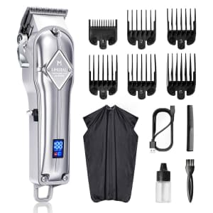 Limural Cordless Hair Clipper Grooming Kit for $40