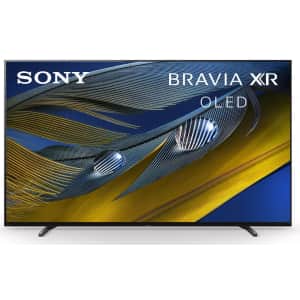 Sony Bravia XR XR-55A80J 55" 4K HDR 120Hz OLED UHD Smart TV for $998