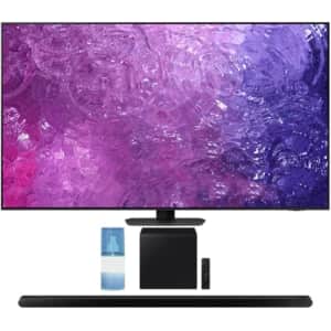 SAMSUNG QN75QN90CAFXZA 75 Inch Neo QLED Smart TV with 4K Upscaling and a HW-S800B Ultra Slim for $1,763 SAMSUNG QN75QN90CAFXZA 75 Inch Neo QLED Smart TV with 4K Upscaling and a HW-S800B Ultra Slim for $1,763