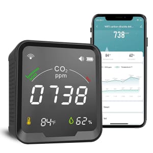 Moes 3-in-1 Smart CO2 Detector for $17 Moes 3-in-1 Smart CO2 Detector for $17