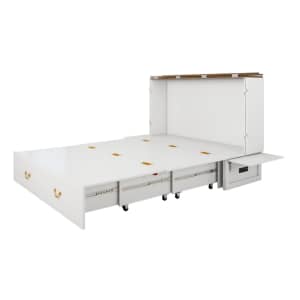Lark Manor Queen Murphy Storage Bed for $690 Lark Manor Queen Murphy Storage Bed for $690