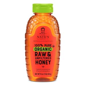 Nate's Organic 100% Pure, Raw & Unfiltered Honey 16-oz. Bottle for $5.25 via Sub & Save