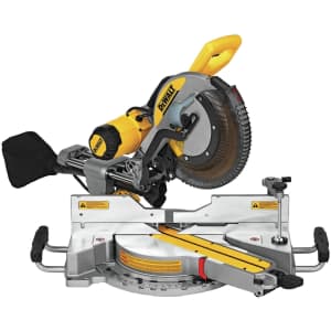 DeWalt 12" 15A Double-Bevel Sliding Compound Miter Saw for $349 for members