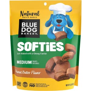 Blue Dog Bakery Softies Dog Treats 18-oz. Bag for $4