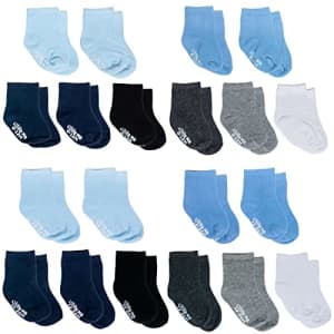 Little Me baby boys Assorted Solid Color Pack Newborn Infant Toddler Unisex Socks, Multi, 0-24 for $16 Little Me baby boys Assorted Solid Color Pack Newborn Infant Toddler Unisex Socks, Multi, 0-24 for $16