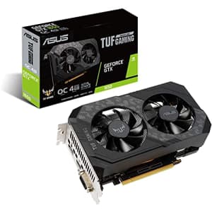 ASUS GEFORCE GTX 1650 TUF Gaming 4GB DDR6 Video Plate for $313