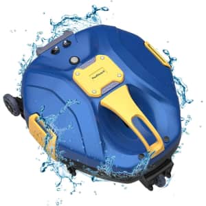 PoolGuard Cordless Robotic Pool Cleaner for $120