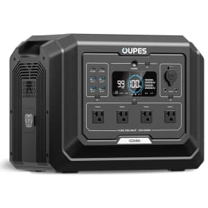 Oupes Mega 1 2,000W Portable Power Station for $399