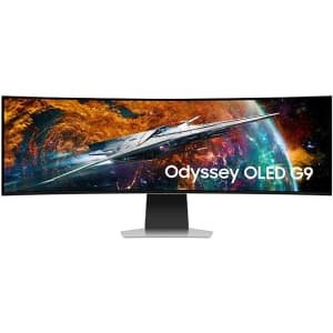 Samsung 49" 1440p HDR 240Hz AMD FreeSync Curved Monitor (2023) for $1,600