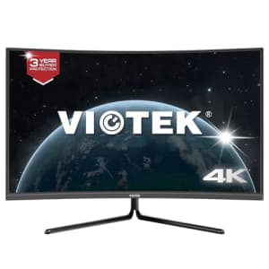 Viotek NV32QB 32-Inch 4K Curved Monitor | 60Hz 8ms (OD) Streaming-Ready 3840 x 2160p Monitor for for $230 Viotek NV32QB 32-Inch 4K Curved Monitor | 60Hz 8ms (OD) Streaming-Ready 3840 x 2160p Monitor for for $230