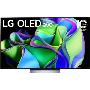 LG C3 evo 55C3PUA 55" 4K HDR OLED UHD Smart TV (2023) for $1,149