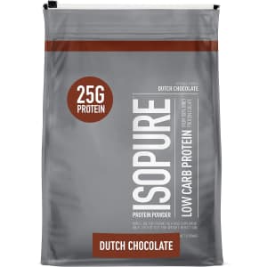 Isopure Low Carb Whey Isolate Protein Powder 7.5-lb. Bag for $91 via Sub & Save