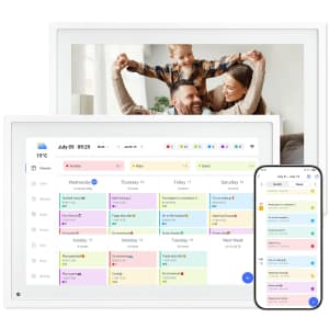 Tabwee 10.1" Digital Calendar and Photo Frame for $120